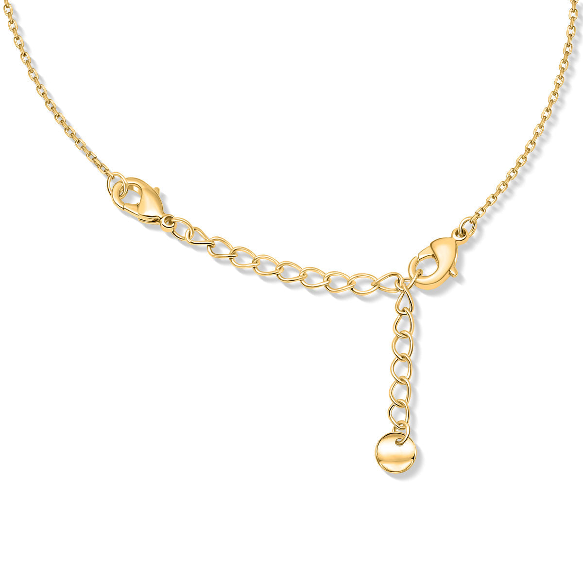 Scarlett-0.06 Carats Marquise Moissanite Dainty Necklace