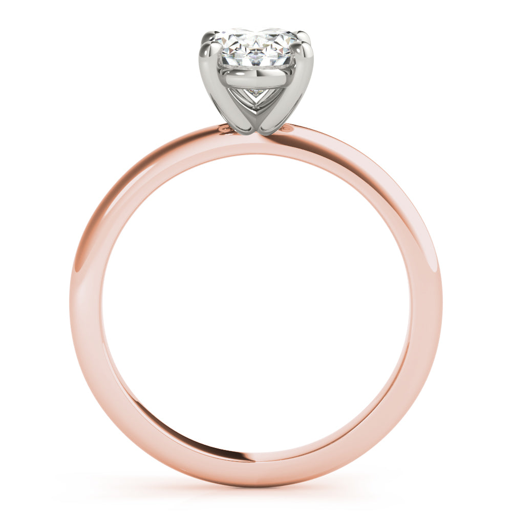 Heidi-1.20 Carats Oval Moissanite Solitaire Engagement Ring