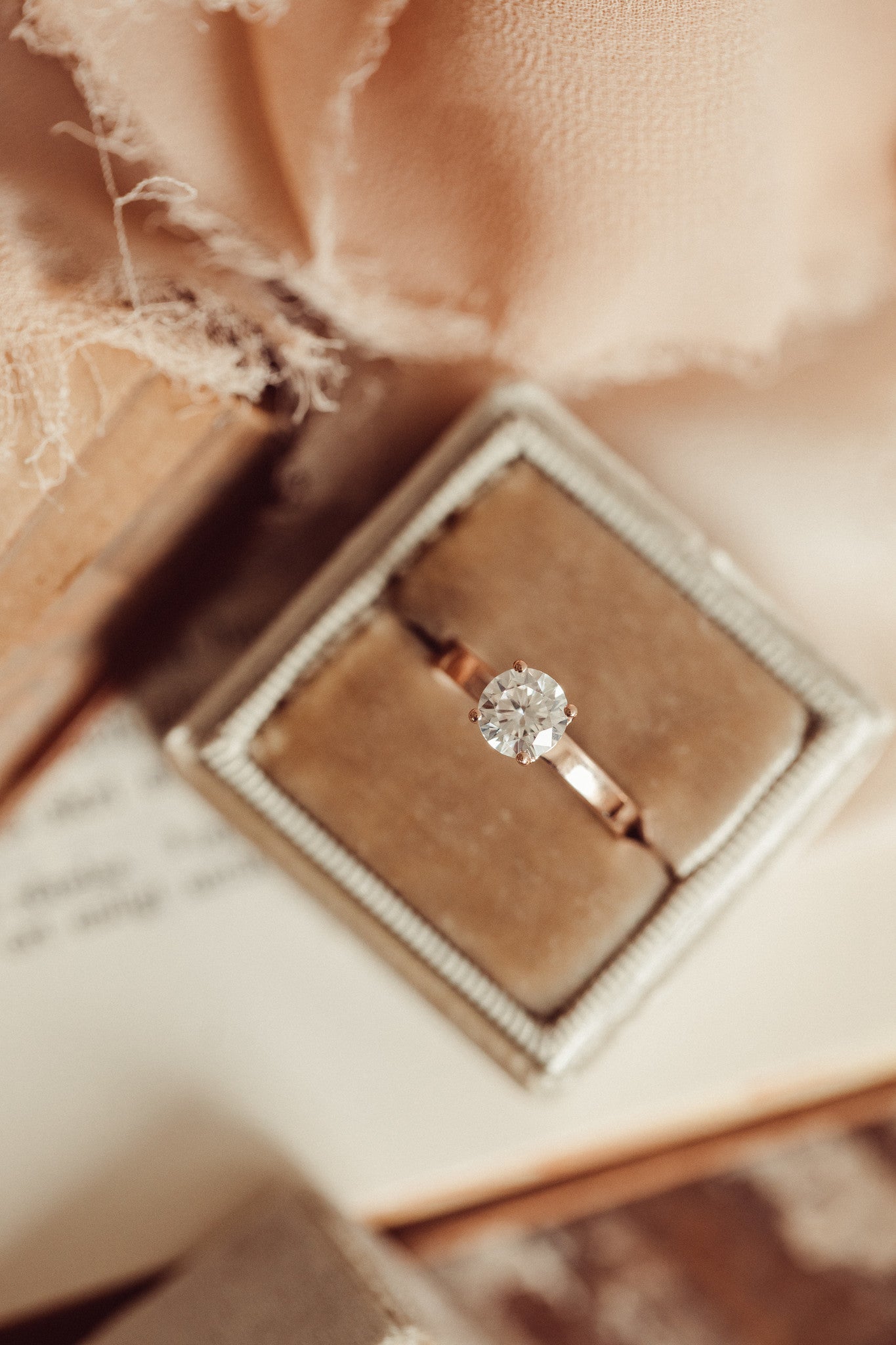 1.00 CT Carats Round Cut Moissanite diamond Solitaire Style Engagement Ring