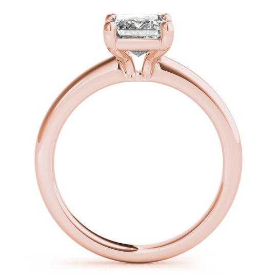 Keira-2.0 Carats Emerald Moissanite Solitaire Engagement Ring