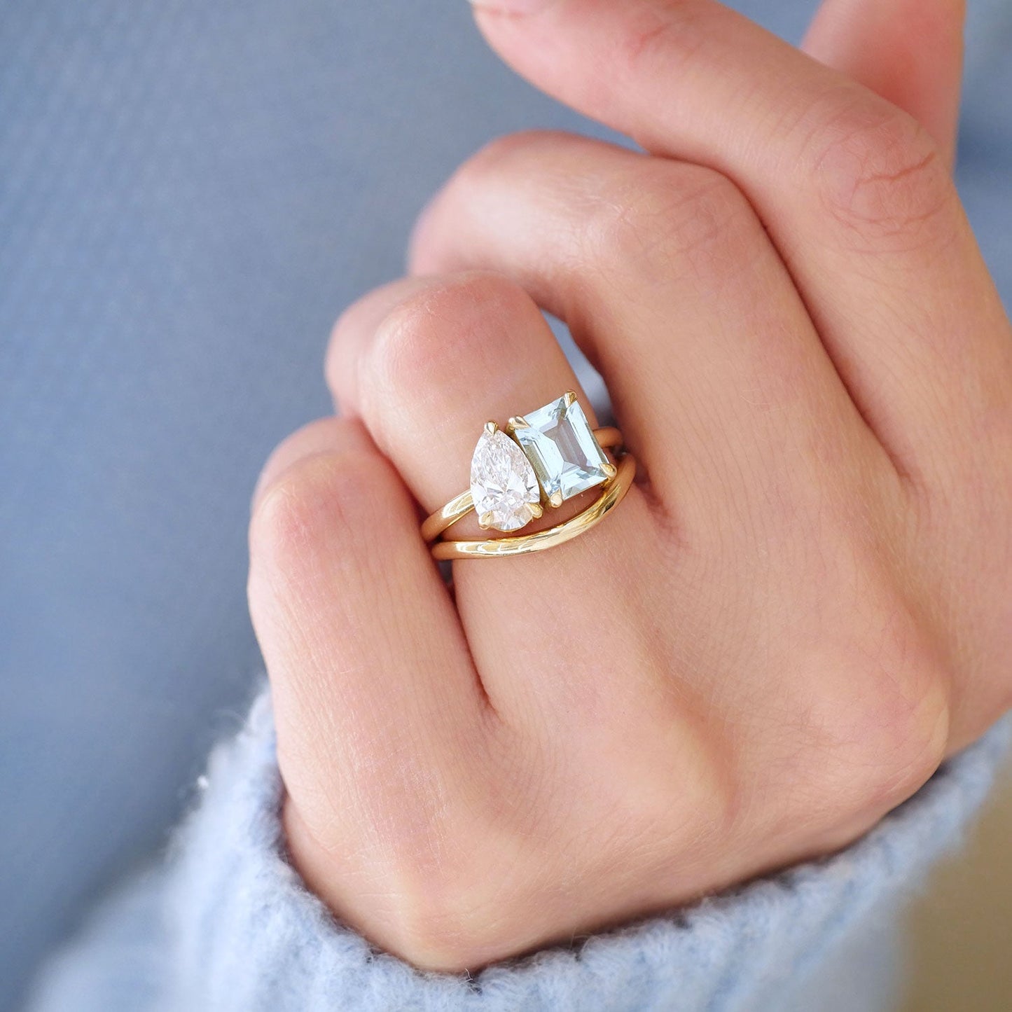 Plain Curved Wedding Band