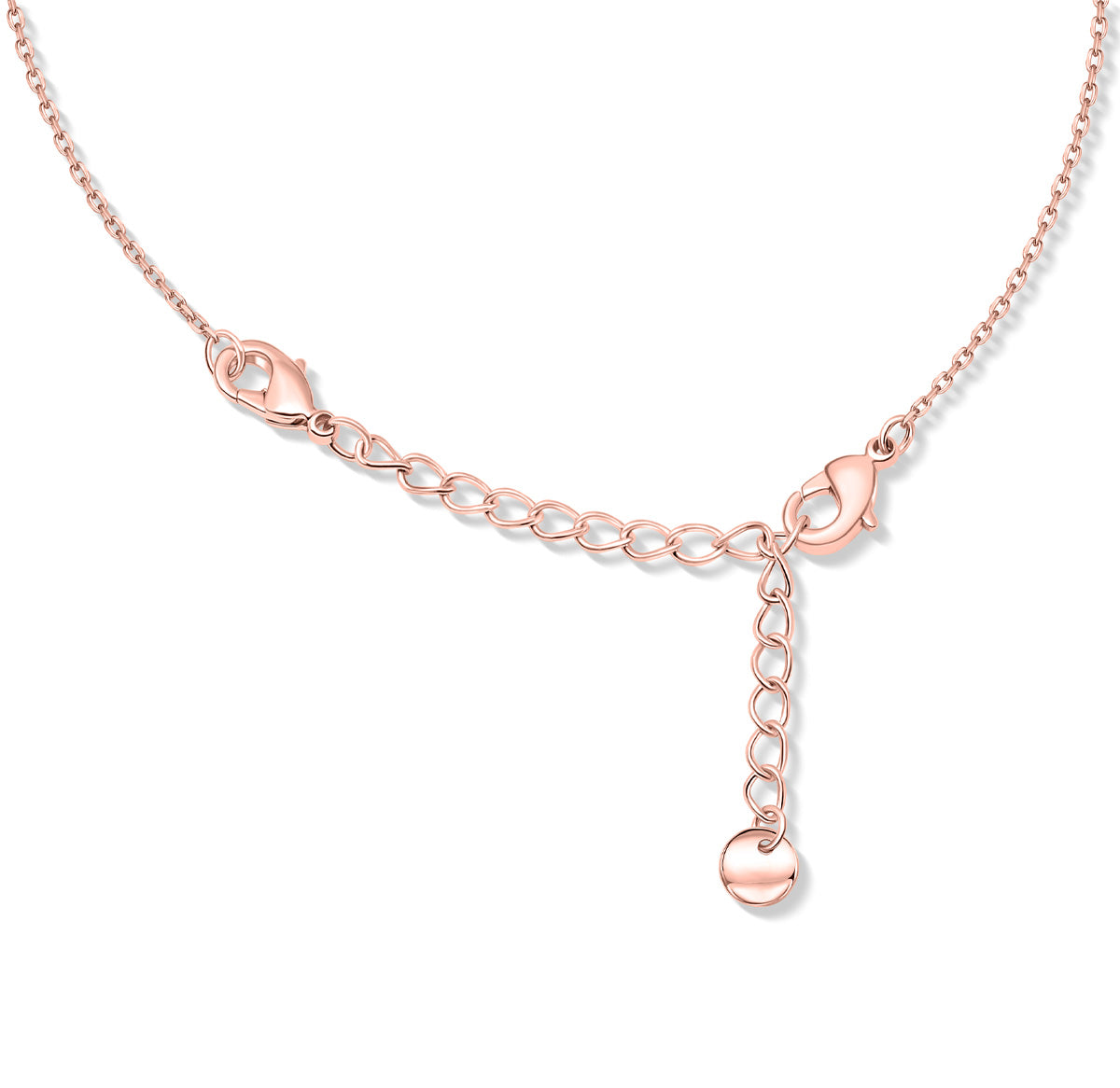 Chloe-0.06 Carats Marquise Moissanite Dainty Necklace