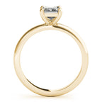 Hope-1.50 Carats Emerald Moissanite Solitaire Engagement Ring