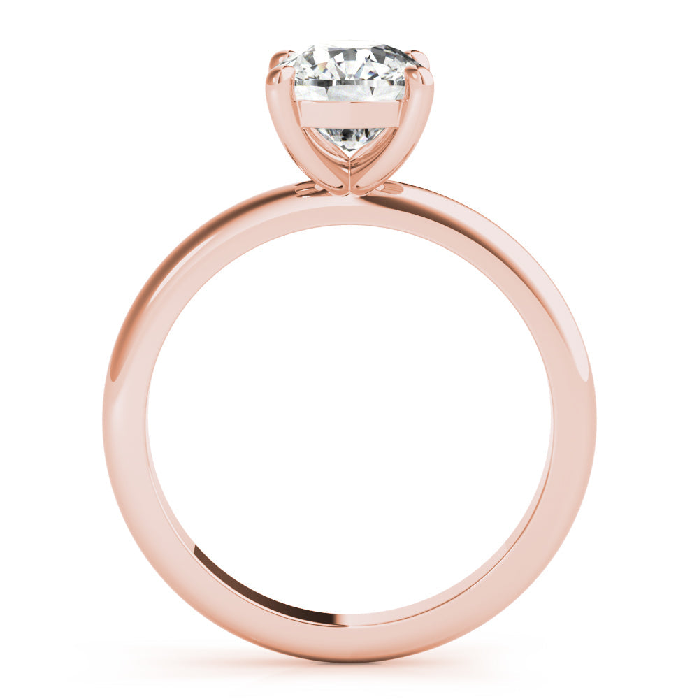 Jennifer-2.50 Carats Elongated Cushion Moissanite Solitaire Engagement Ring