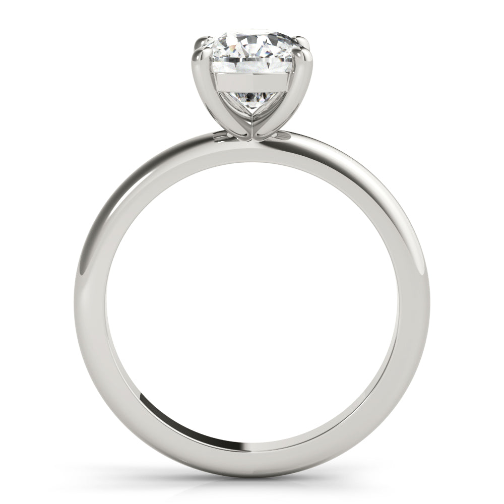 Jennifer-2.50 Carats Elongated Cushion Moissanite Solitaire Engagement Ring