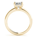Keira-2.0 Carats Emerald Moissanite Solitaire Engagement Ring
